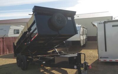 83 x 14 14k gross dump trailer