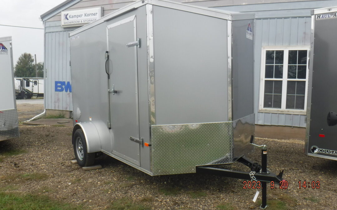 2024  COUGER  6 X 10 SINGLE AXLE WINDSTAR SILVER